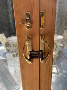  sliding door lock installation in NYC