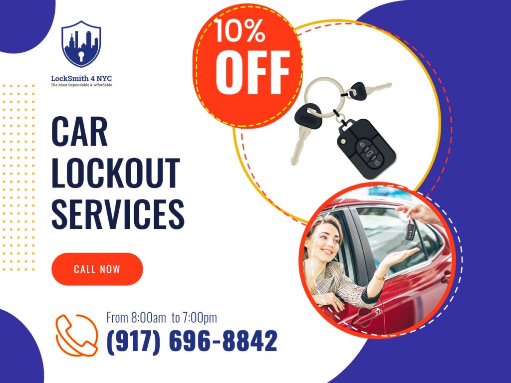 10%OFF - Any Car Lockout Services in NYC