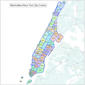 Locksmith near me in Manhattan New York by map 