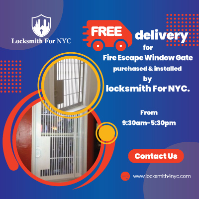 Locksmith Coupon in Bronx - free delivery fire window gate 