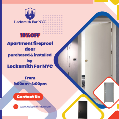 Locksmith Coupon in Manhattan - apartment door install 