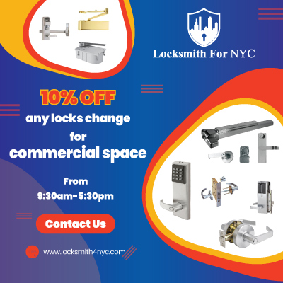 Locksmith Coupon in Bronx - commercial lock change service 