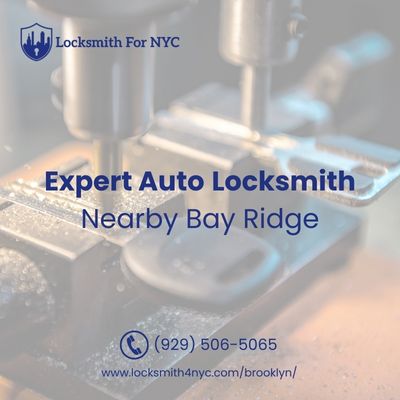 Expert Auto Locksmith Nearby Bay Ridge