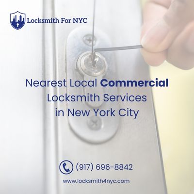 Nearest Local Commercial Locksmith Services