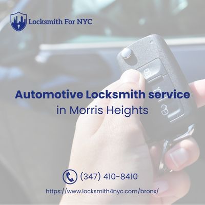 Automotive Locksmith service Morris Heights