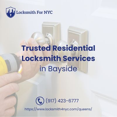 Trusted Residential Locksmith Services in Bayside